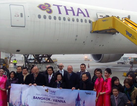 Thai Airways in Vienna